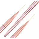 Kit com 3 Pincéis Finos Rosé - Kaisa