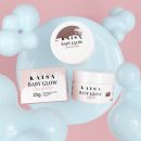 Gel KAISA para Alongamento de Unhas UV/LED – Construção e Resistência - BABY GLOW C/ GLITTER