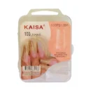 Postiça Bailarina Curvatura C Extra Longa KAISA – Transparente/Natural (100 Unidades)