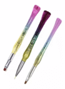Kit 3 Pincéis Sereia KAISA - Decoração & Língua de Gato