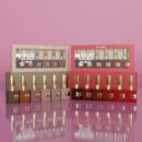 Kit com 6 Esmaltes em Gel KAISA 15ml – Vermelho & Nude