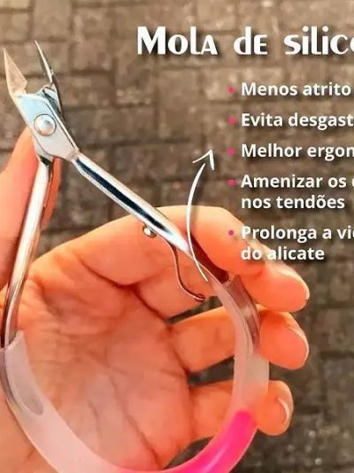 Mola de Silicone Profissional para Alicate de Unha – Esterilizável | KAISA