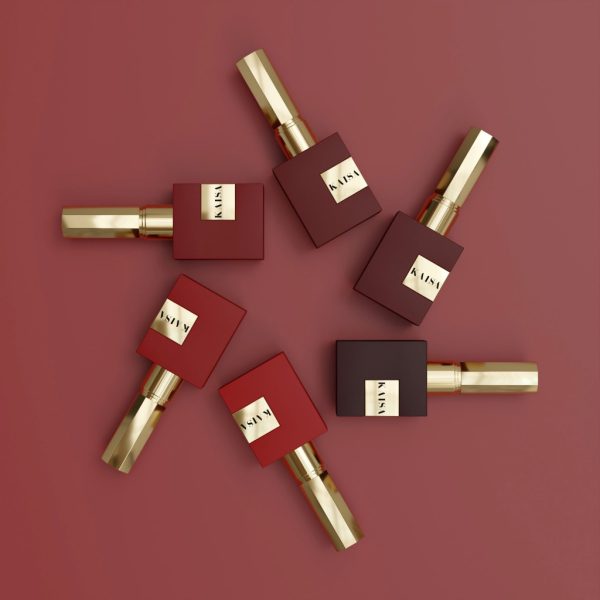 Kit com 6 Esmaltes em Gel KAISA 15ml – Vermelho & Nude - Imagem 3